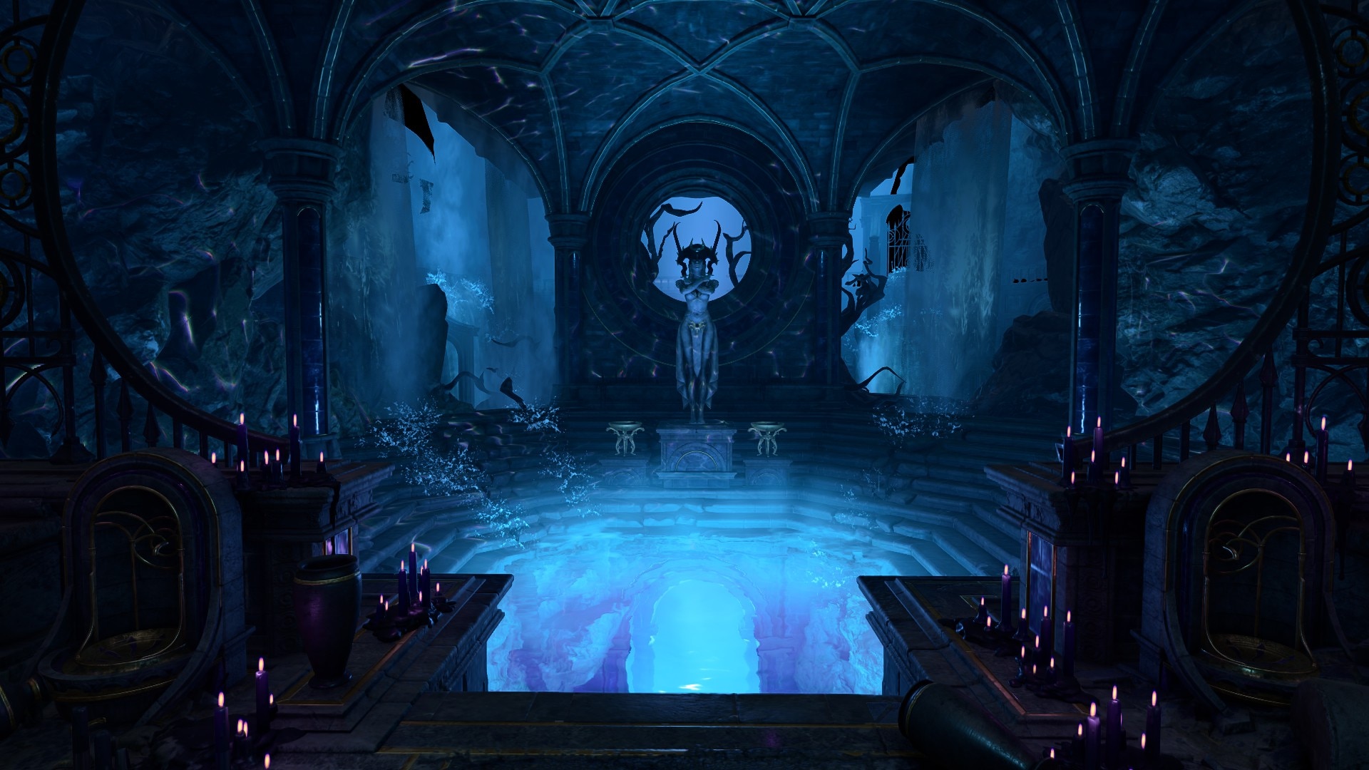 Baldur's Gate 3 in-game screenshot: Gauntlet of Shar pool